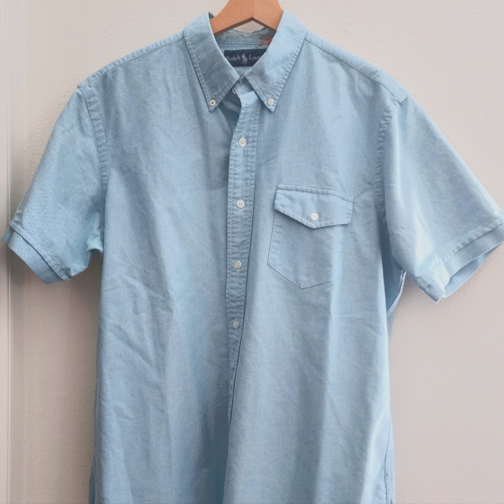 MAN RALPH LAUREN SHORT SLEEVE SHIRT